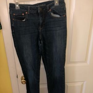 AE skinny jeans hi rise